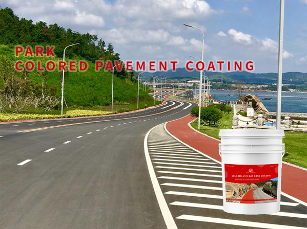 Park colored pavement coating