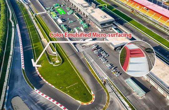 Zhengzhou BYD All-Terrain Race Track Colored Pavement Project